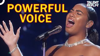 AGT Judges Speechless as Brooke Bailey Brings Aretha to Life [upl. by Ardnuassac]