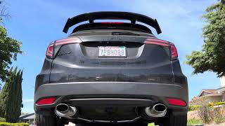 2016 Honda HRV Custom Exhaust [upl. by Yrelav652]