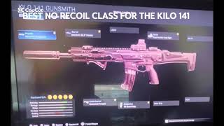 Best no recoil class for the kilo 141 [upl. by Yadsendew115]