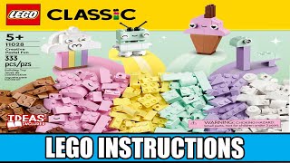 LEGO Instructions  Classic  11028  Creative Pastel Fun [upl. by Cacka]