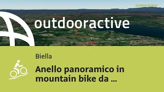 mountain bike in Biella Anello panoramico in mountain bike da Roppolo al [upl. by Jerrilee]