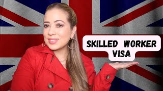 Todo sobre la VISA DE TRABAJO para Reino Unido🇬🇧  Skillled Worker Visa  Aranza Mendizabal [upl. by Nnylarak]