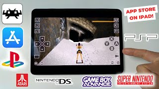 RetroArch iPad App Store emulation guide PS1 widescreen resolution XMB BIOS controller setup on iOS [upl. by Anecuza]