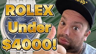 Rolex Under 4000 Review Of Rolex Datejust Ref 1601 Watch By Harlembling [upl. by Alicea812]