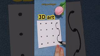 Easy 3D pencil art for beginners beginnersart pencilart easy howtodraw shorts ytshorts diy [upl. by Enialb]