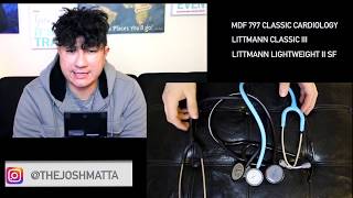 MDF VS LITTMANN STETHOSCOPE [upl. by Earehc]