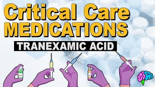 Tranexamic Acid TXA  Critical Care Medications [upl. by Bamby]