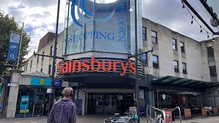 Sainsbury’s Supermarket  British Grocery Shopping Mall in UK [upl. by Golter]