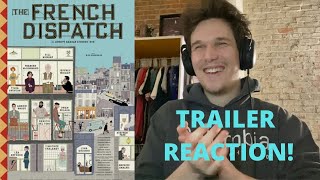 The French Dispatch  Trailer Reaction Wes Anderson 2020 [upl. by Kellina337]