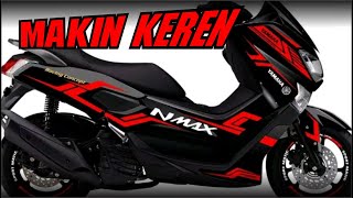 nmax sticker cutting merah minimalis [upl. by Hillell]