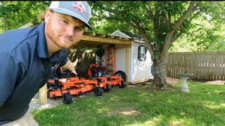 My Lawn Care Shed Tour [upl. by Enyallij620]