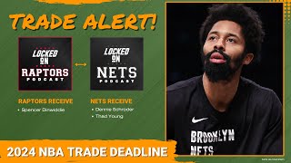 Raptors Trade Spencer Dinwiddie for Dennis Schroder  Toronto Raptors Trade Reaction [upl. by Vaughan]