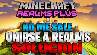 NO ME SALE UNIRME A REALMS EN MINECRAFT PS4 BEDROCK  MINECRAFT PE WINDOWS XBOX SOLUCION [upl. by Ardyce83]