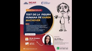 Curso Especializado TEST DE LA FIGURA HUMANA DE KAREN MACHOVER [upl. by Eitsym517]