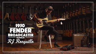 1950 Fender Broadcaster played by RJ Ronquillo [upl. by Senhauser891]