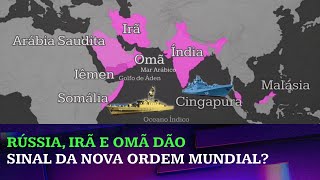 Nova ordem mundial por que Irã e Rússia fizeram exercício naval no Índico [upl. by Cyrill]