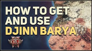 How to get and use Djinn Barya Path of Exile 2 [upl. by Tamra924]