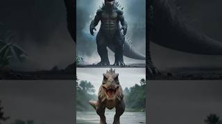 TREX vs Godzilla vs Black Panther Rhino [upl. by Ocin885]