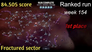 Slipways v 13  Ranked run week 154  84505 score finished 1st [upl. by Nagaet988]