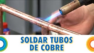 Soldar tubos de cobre Bricocrack [upl. by Fannie]