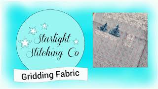 Gridding Fabric for Cross Stitch [upl. by Scuram220]