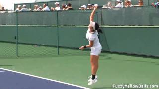 Zheng Jie hitting in High Definition [upl. by Nileak]