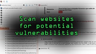 Scan Websites for Potential Vulnerabilities Using Vega in Kali Linux Tutorial [upl. by Asillam6]