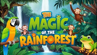 The Magic of Rainforest  Explore the Animals Plants and Hidden Waterfalls Bedtime Story for Kids [upl. by Dugald]