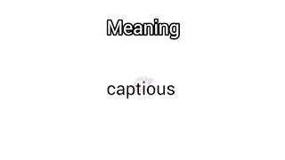 captious meaning in English amp Telugu  Googul Dictionary dictionary meanings telugu english [upl. by Hudgens979]