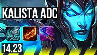 KALISTA amp Renata Glasc vs DRAVEN amp VelKoz ADC  Comeback  KR Master  1423 [upl. by Rumery]