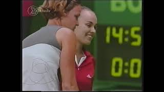 2001 Filderstadt Semifinal Davenport vs Hingis [upl. by Gayl]