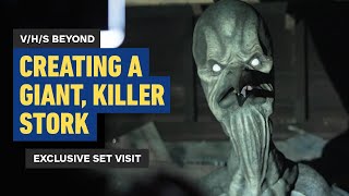 VHS Beyond BehindTheScenes With a Resident EvilInspired Stork Exclusive Set Visit [upl. by Boarer]