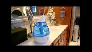 Crane Ultrasonic Cool Mist Humidifier Unboxing amp Review [upl. by Ojeitak]