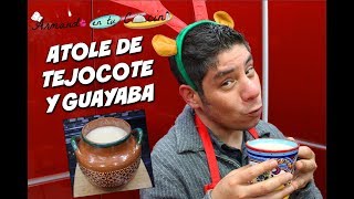 Atole de Guayaba Con Tejocote [upl. by Ahtiuqal]