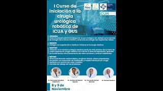 Prostatectomía radical robótica Dr Gastón  Curso de Iniciáción a la robótica GUS ICUA Centro [upl. by Maxie589]