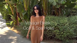 Обзор турецкого отеля Voyage Belek Golf amp Spa Hotel 2023 г [upl. by Rebmyt255]