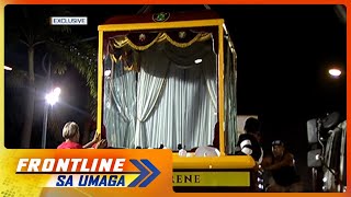 Bagong disenyo ng andas ng Itim na Nazareno inaabangan sa Traslacion  Frontline Sa Umaga [upl. by Enahsal]