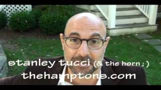 Stanley Tucci in The Hamptons for HIFF [upl. by Albin]