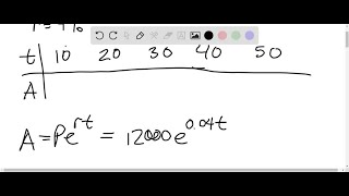 Compound Interest In Exercises 5962 complete the table to determine the balance A for 12000 in… [upl. by Neira]