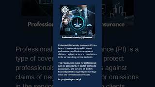 Professional Indemnity Insurance  Inpro Insurance [upl. by Nnyleve]