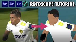 How to create Rotoscope Goal Animations  Adobe  EbSynth  elliano [upl. by Athiste333]