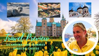 Scandinavian Summer Singles Cruise Travel Preview [upl. by Narcis]