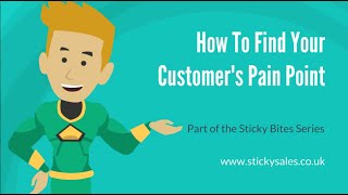 FREE Sales Training Video Sales Training Video How To Find Your Customers Pain Point [upl. by Capriola160]