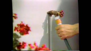 1986 Tru Temper Adjustable Sprinklers quotNow with rebatequot TV Commercial [upl. by Aizan]