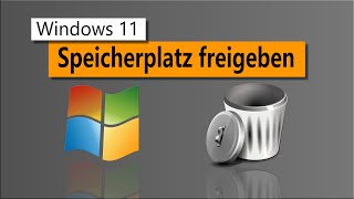 Temporäre Dateien löschen  Speicherplatz freigeben unter Windows 11 [upl. by Iran]