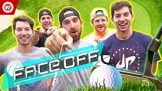 Dude Perfect Golf FACE OFF  Jon Rahm amp Wesley Bryan [upl. by Ayetal810]