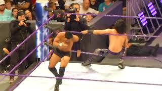 Mustafa Ali vs Hideo Itami at WWE 205 Live [upl. by Fablan164]