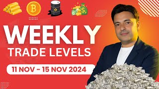 Market Weekly Forecast from 11 Nov to 15 Nov 2024 [upl. by Akirdna907]