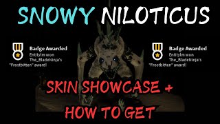 NEW How to Get Niloticus Snowy Skin  Showcase  Pillar Chase 2  Roblox [upl. by Ecinnaj433]