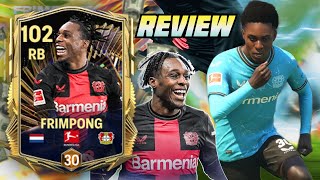 Probamos AL MEJOR LATERAL DERECHO DEL JUEGO Review JEREMIE FRIMPONG FC MOBILE [upl. by Adrianne]